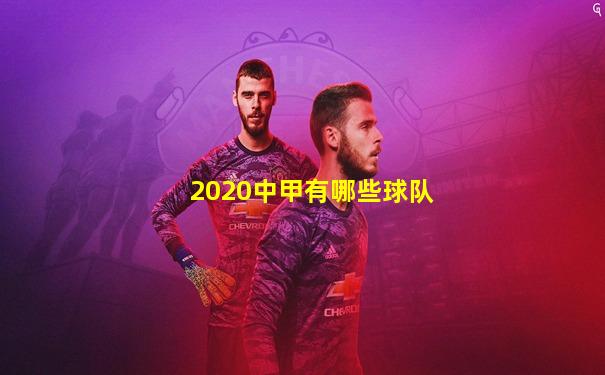 2020中甲有哪些球队