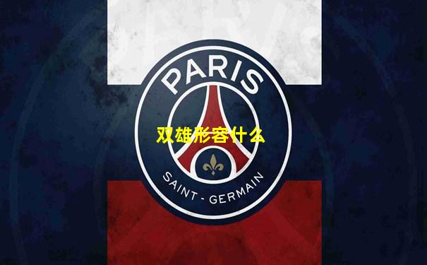 双雄形容什么