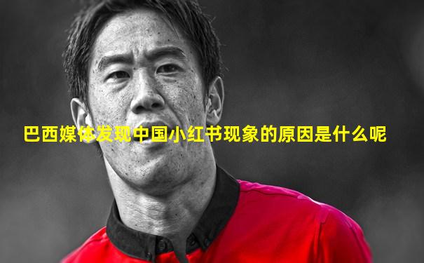 巴西媒体发现中国小红书现象的原因是什么呢