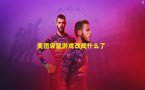 美团袋鼠游戏改成什么了